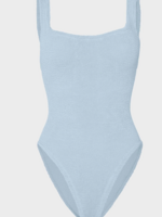 Hunza  G Hunza G Square Swimwear Metallic Blue