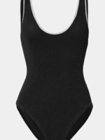 Hunza  G Hunza G Coverage Faye One Piece Black