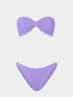 Hunza  G Hunza G Jean Bikini Set Lilac