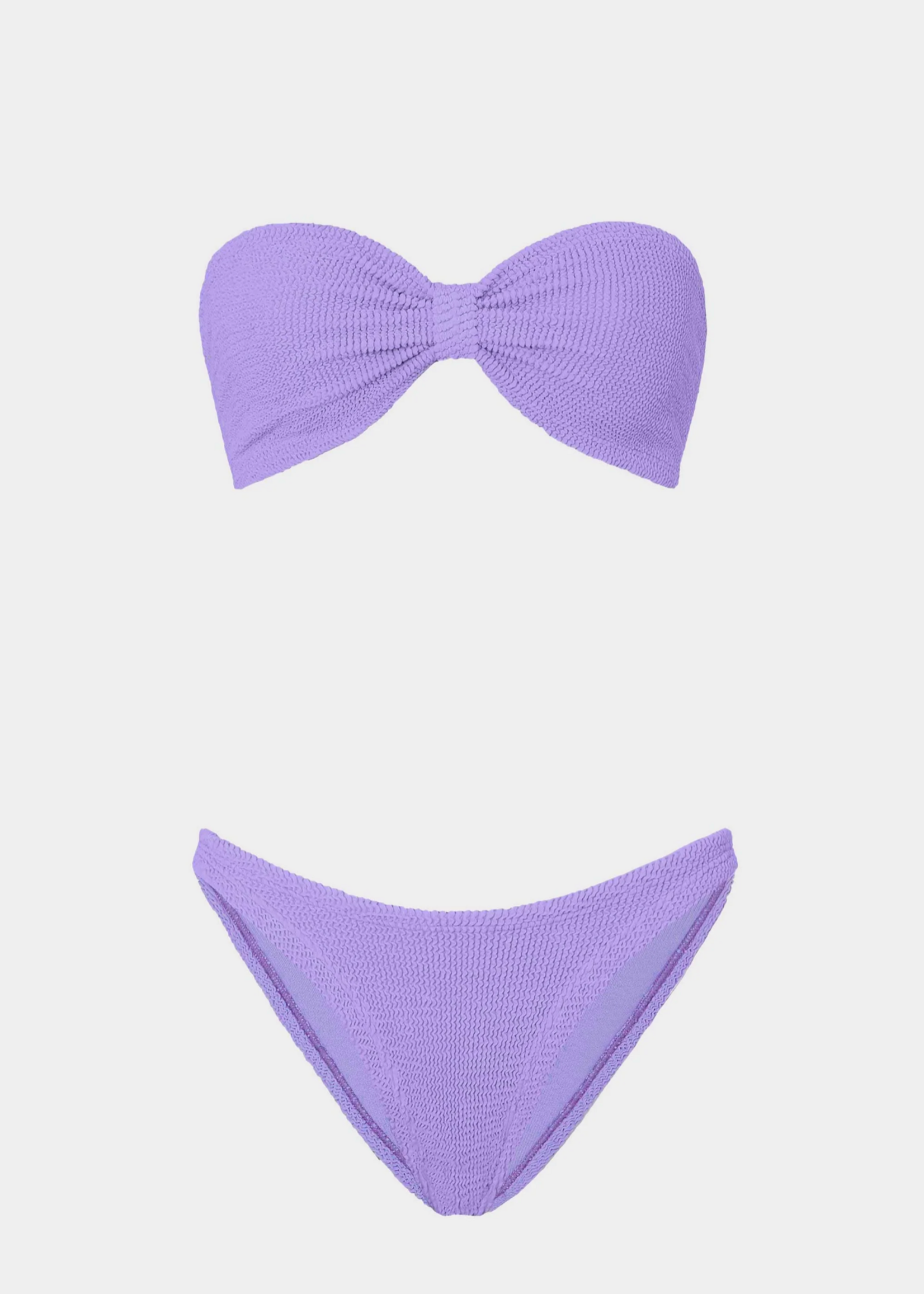 Hunza  G Hunza G Jean Bikini Set Lilac