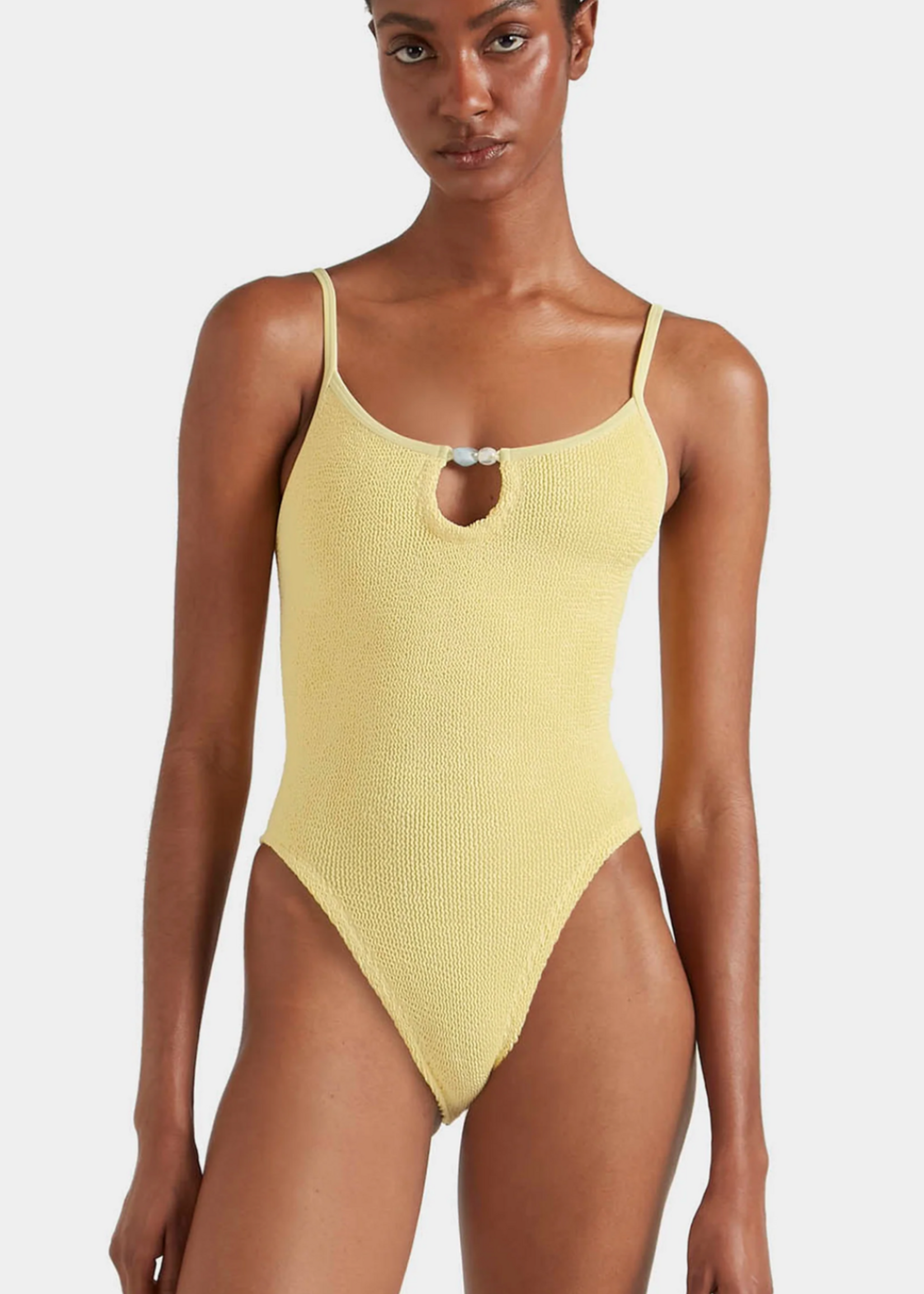 Hunza  G Hunza G Swimwear Mia One Size Butter