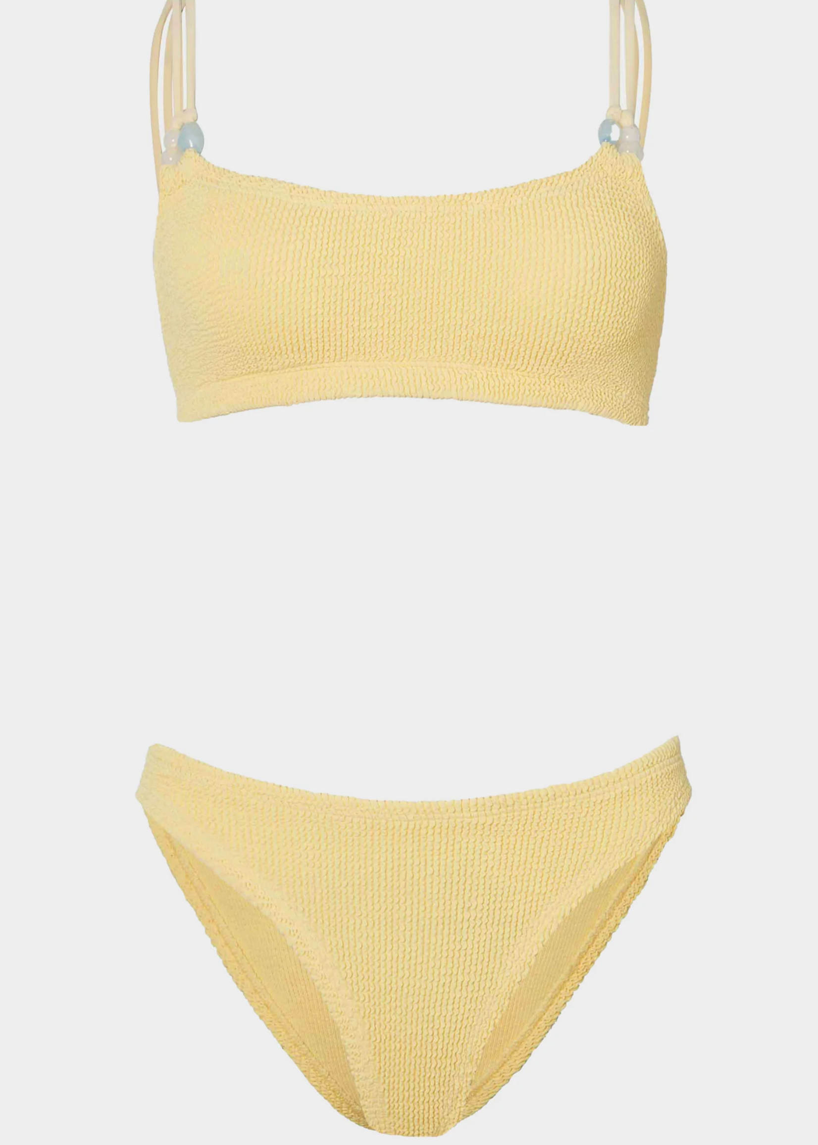 Hunza  G Hunza G Cassie Bikini Set Butter