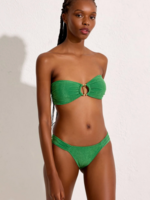 Lenny Niemeyer Lenny Bandeau Ring Side Bikini Set Foliage