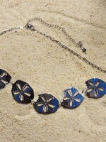 Azurvakii Azurvakii Cinturon Flor Plata