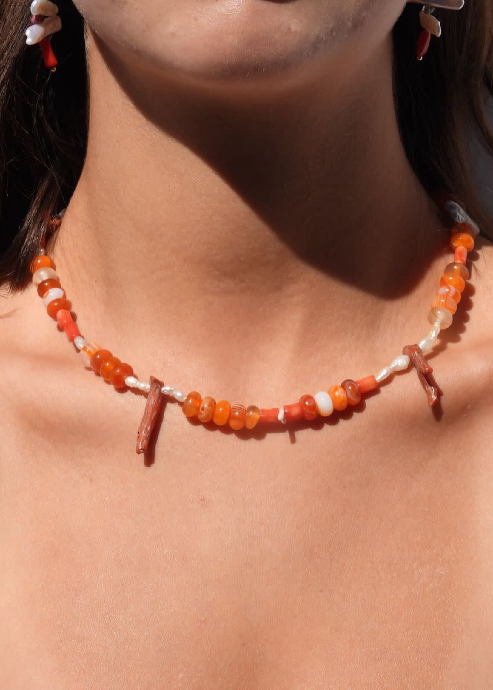 Azurvakii Azurvakii Collar Orange