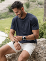 Onia  Men Onia Men Pigment Dye Line Pull On Short Bone