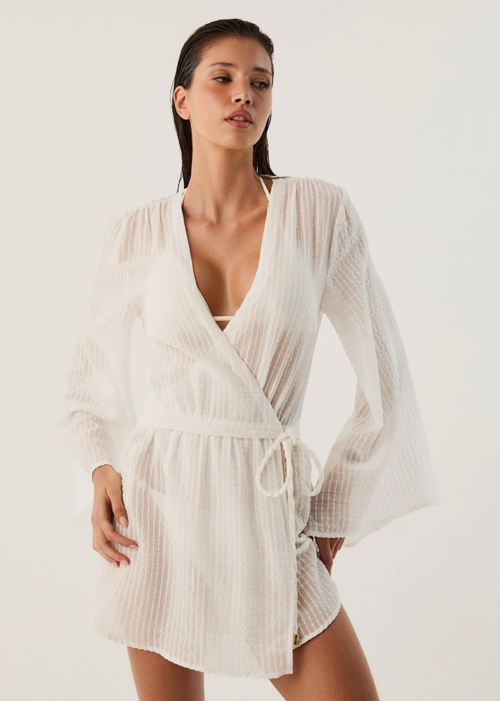 VIX Vix Winnie Short Cover Up Off Whit