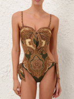 Zimmermann Zimmermann Mahon Scarf Tie One Piece