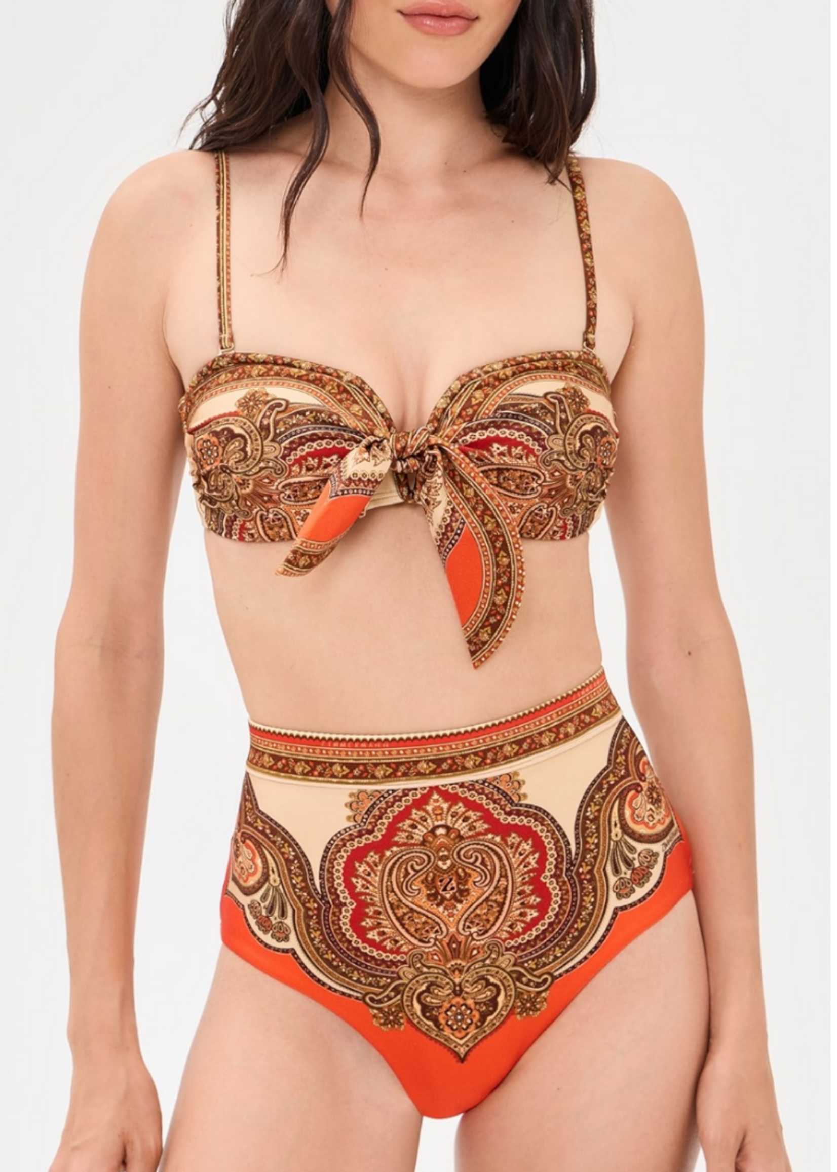 Zimmermann Zimmermann Mahon Scarf Tie Bikini Set
