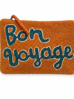 THE JACKSONS The Jacksons Bon Voyage Salmon Beaded Purse