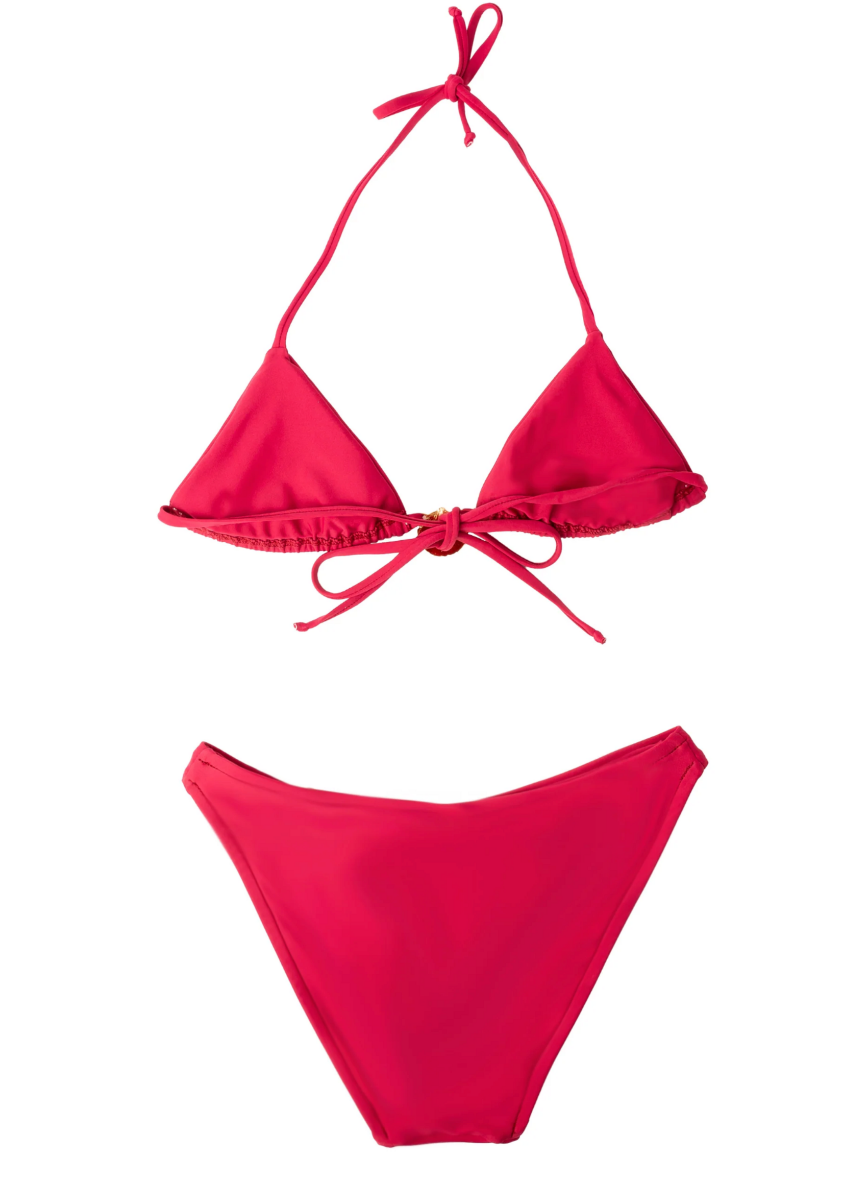 AMAR ABIERTO Amar Abierto Bikini Set Arrecife Rosa