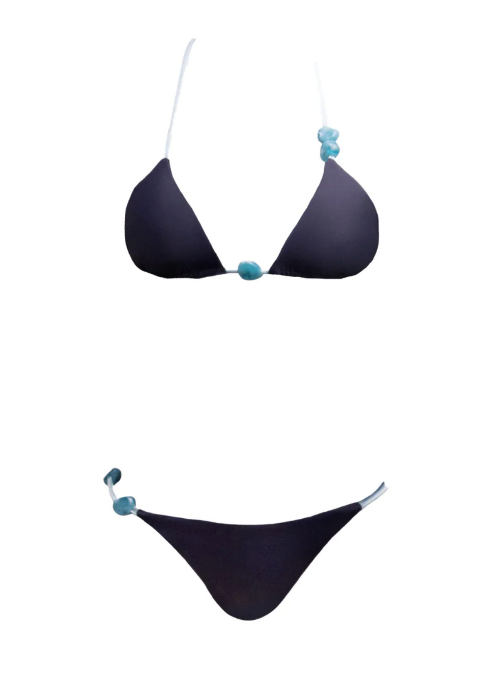 AMAR ABIERTO Amar Abierto Bikini Set Balance Azul