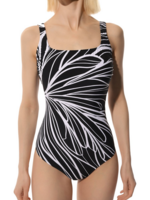 Gottex One Piece Black And White 8