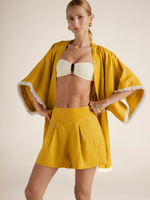 Touche Cover Up Short Set Mostaza