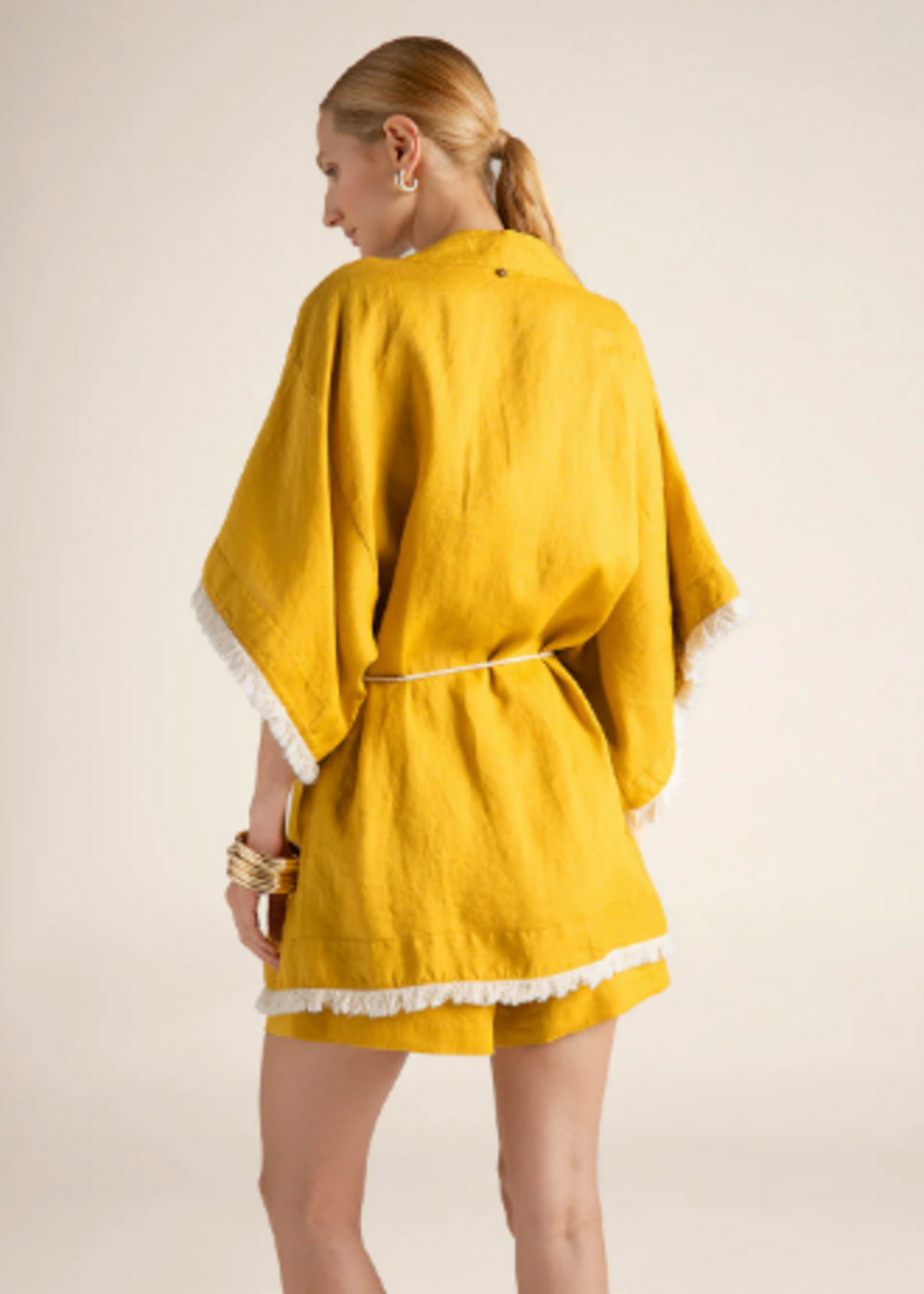 Touche Cover Up Short Set Mostaza