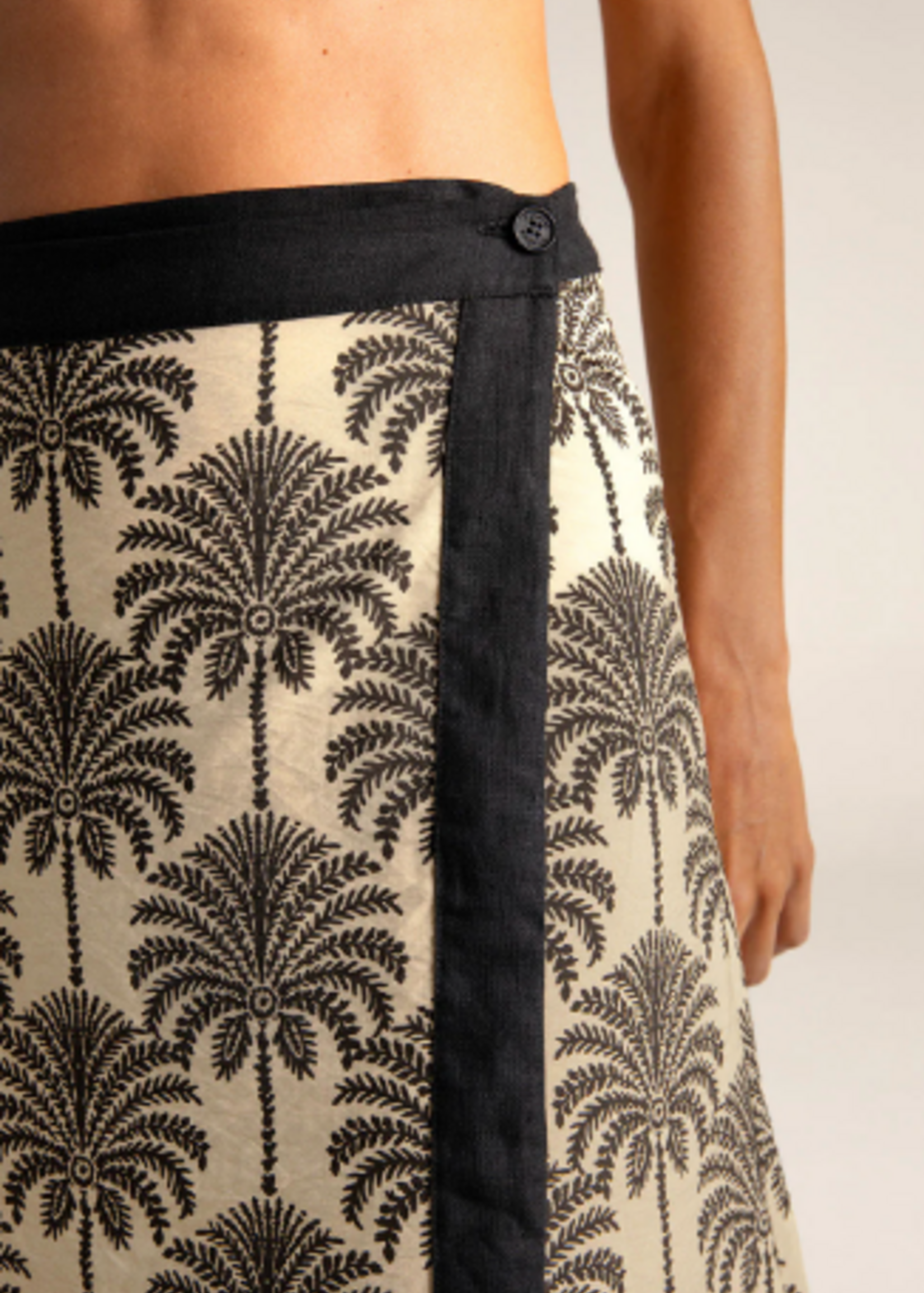 Touche Falda Pareo Largo Con Estampado S