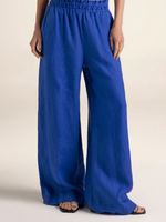 Touche Pantalon Con Cintura Azul