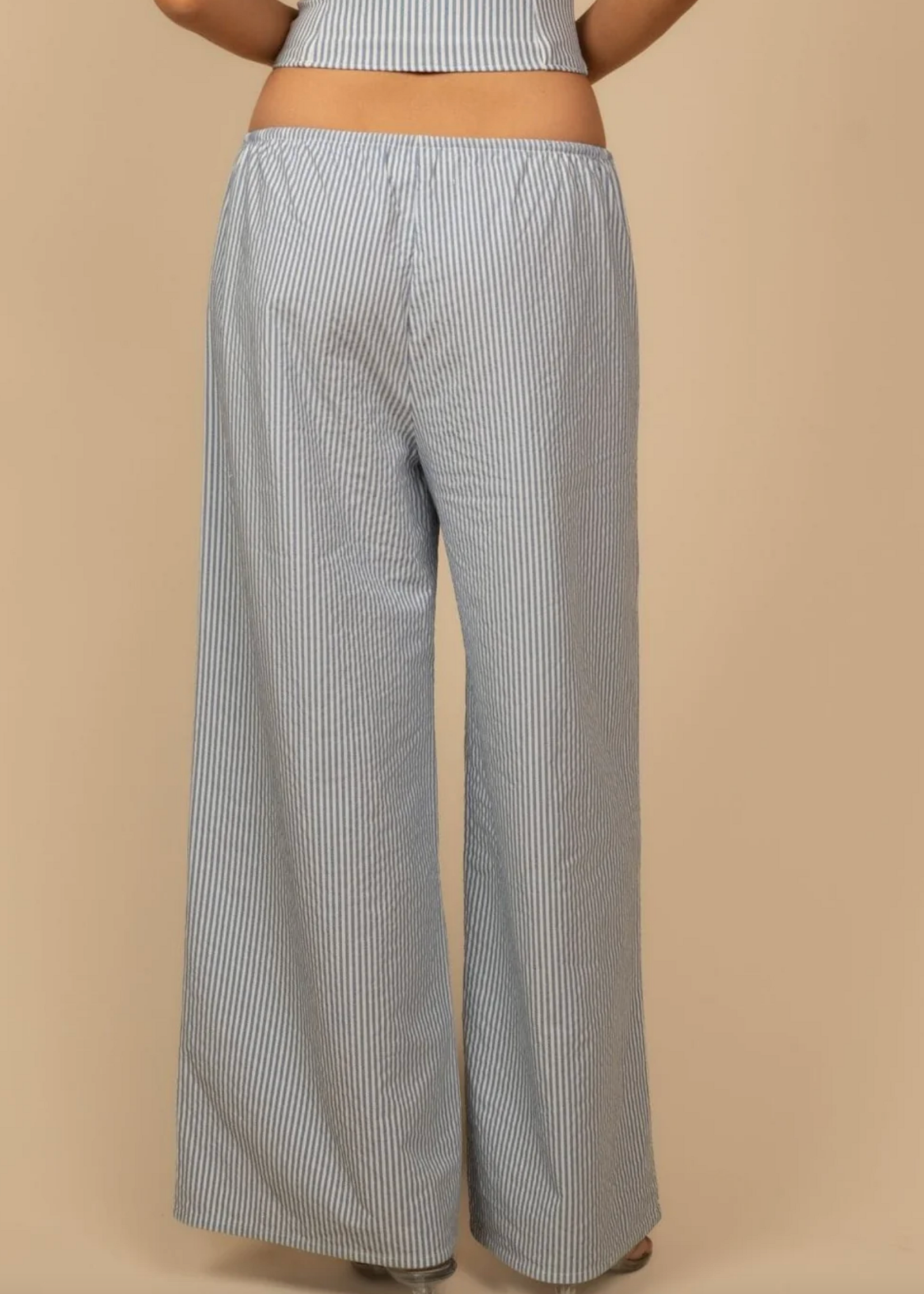 Montce Classic Blue Wide-Leg Pant S