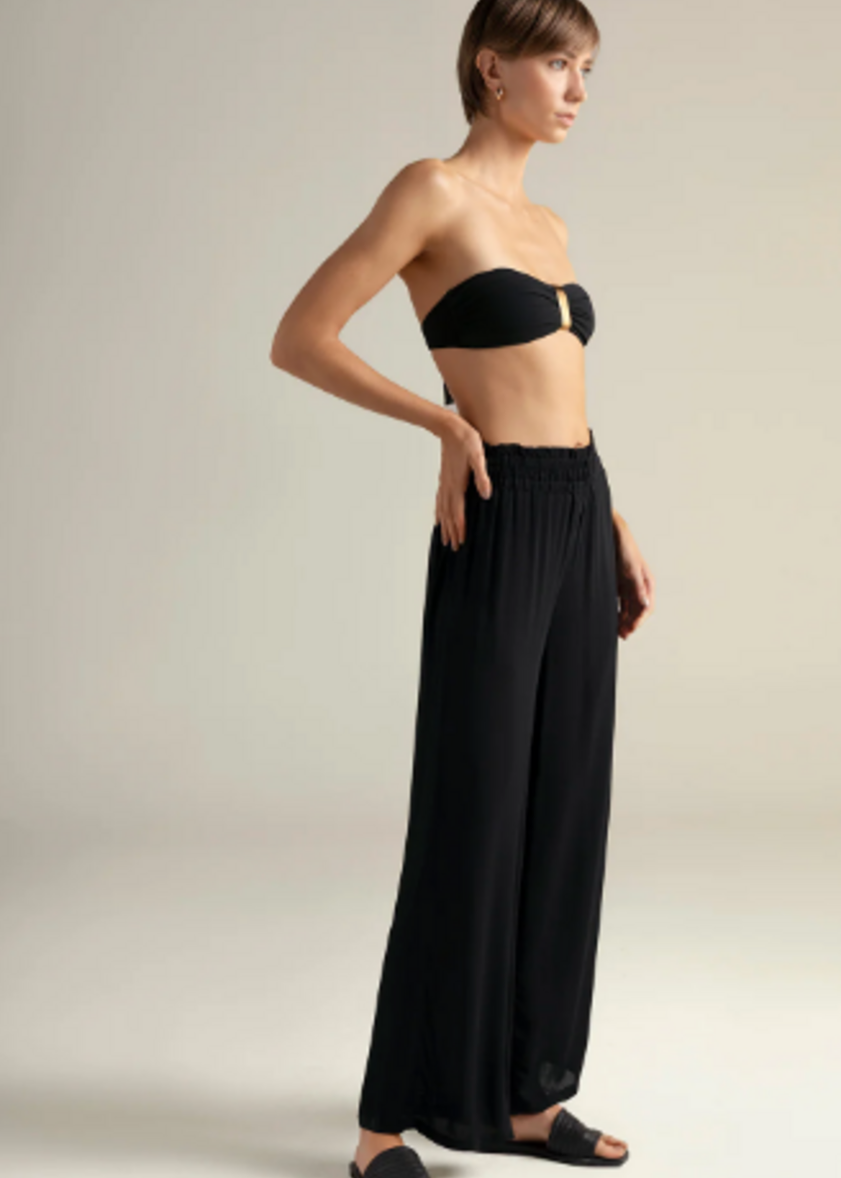 Touche Pantalon Negro