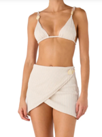 palmacea Palmacea Lima Skirt Shell Ivory Cover Up