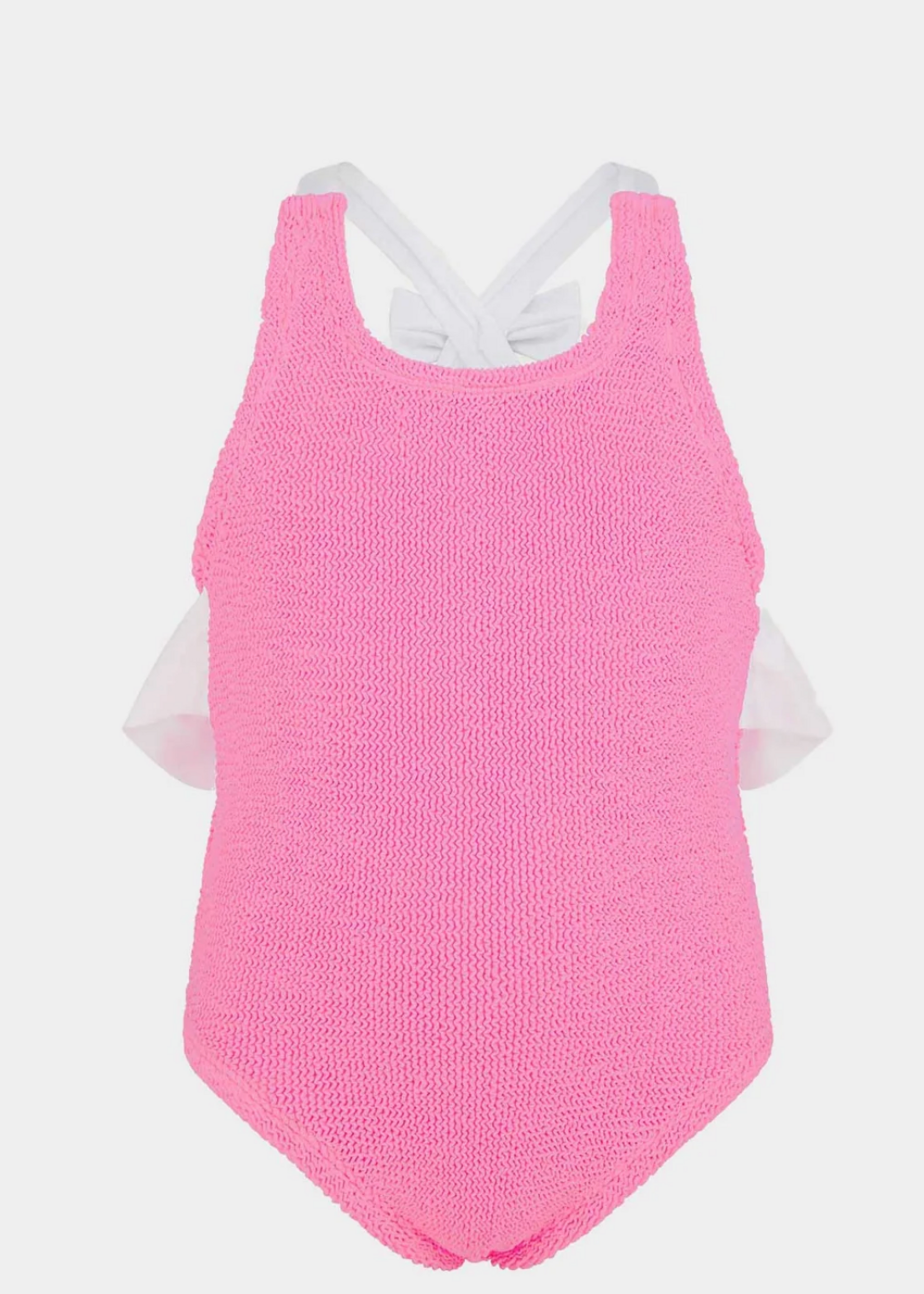 Hunza  G Hunza G Kids Lara Swimsuit 3/6 Bubblegum