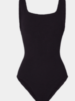 Hunza  G Hunza G Coverage Square One Piece Black O/S