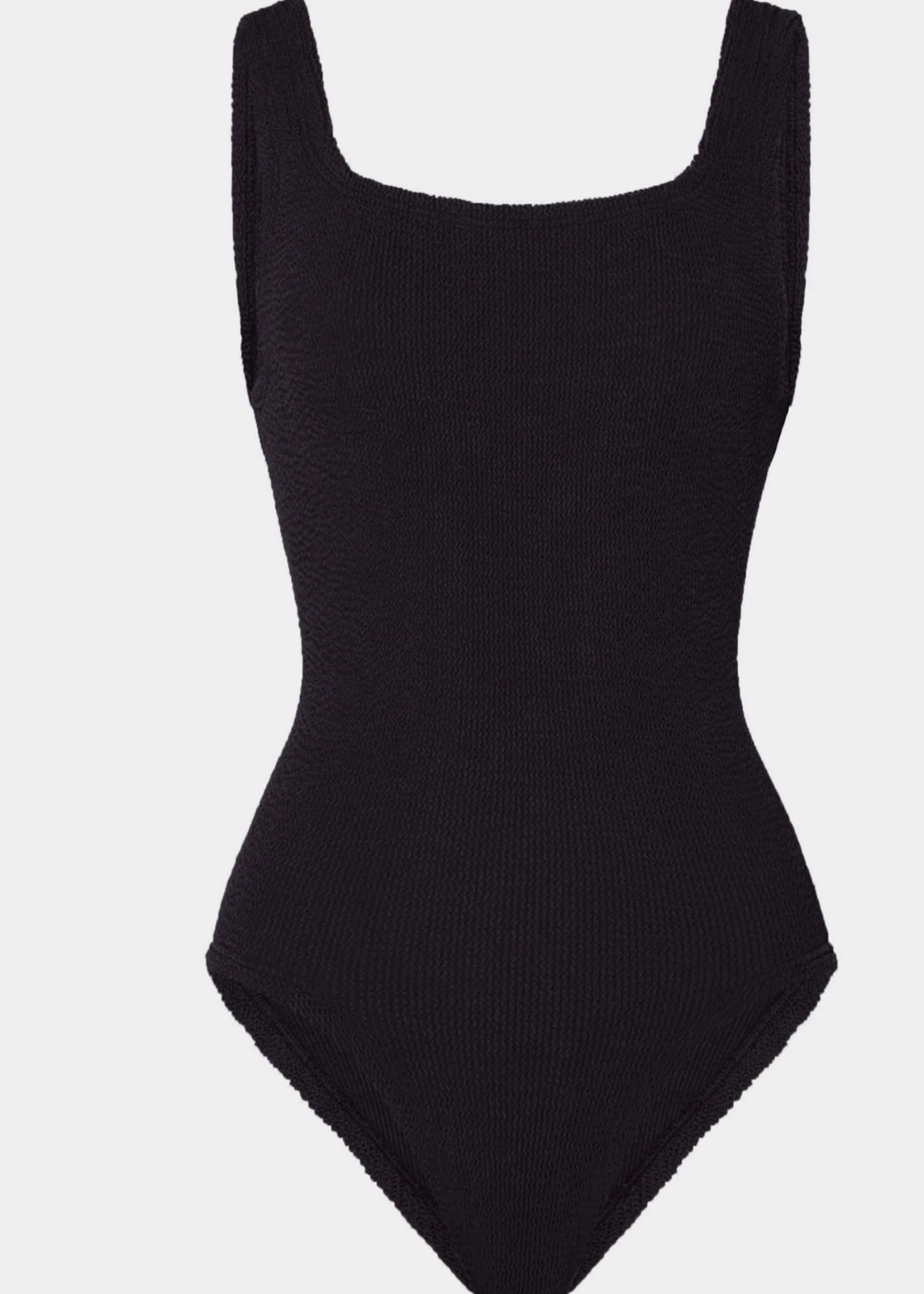 Hunza  G Hunza G Coverage Square One Piece Black O/S