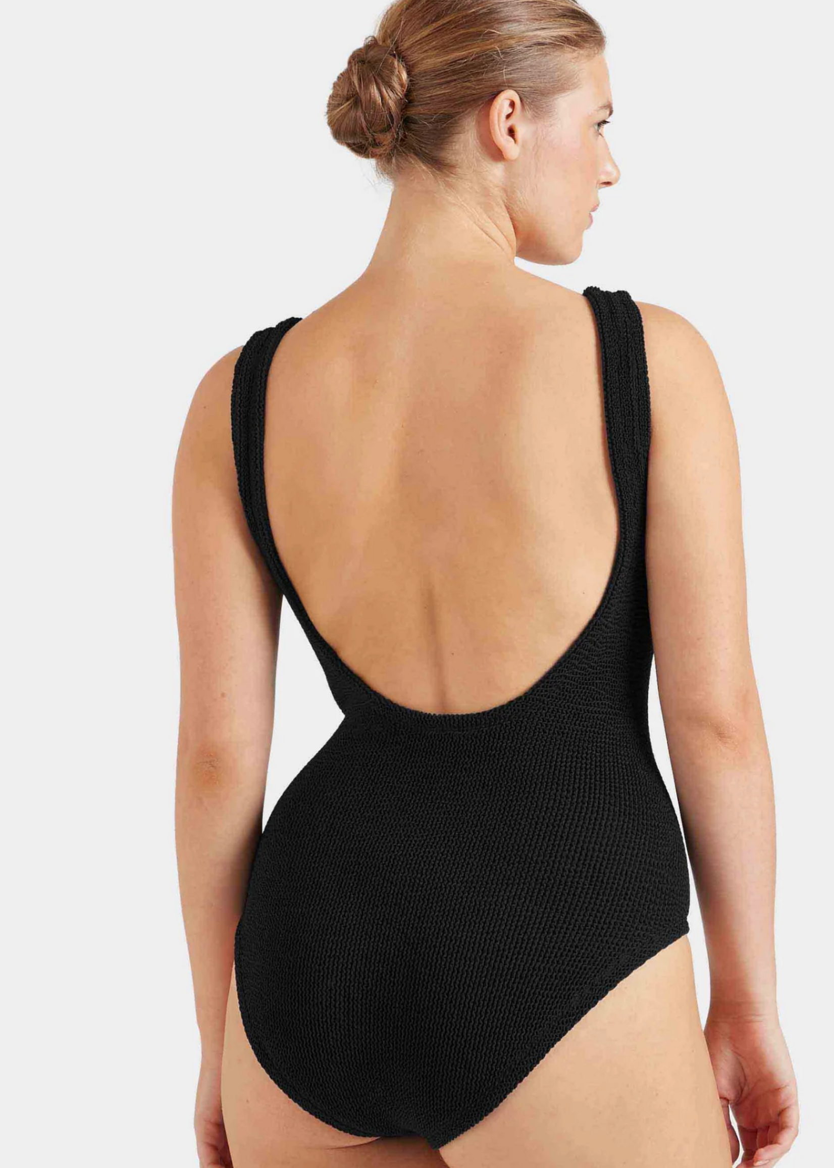 Hunza  G Hunza G Coverage Square One Piece Black O/S