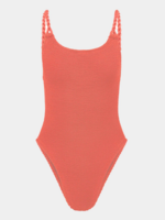 Hunza  G Hunza G Camille Swim One piece Metallic Coral O/S