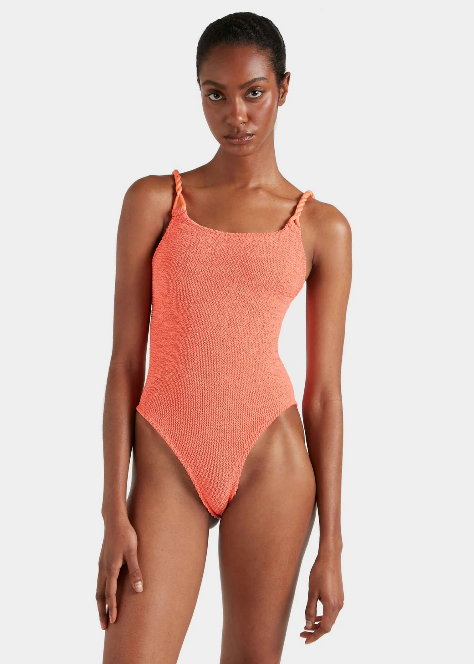 Hunza  G Hunza G Camille Swim One piece Metallic Coral O/S