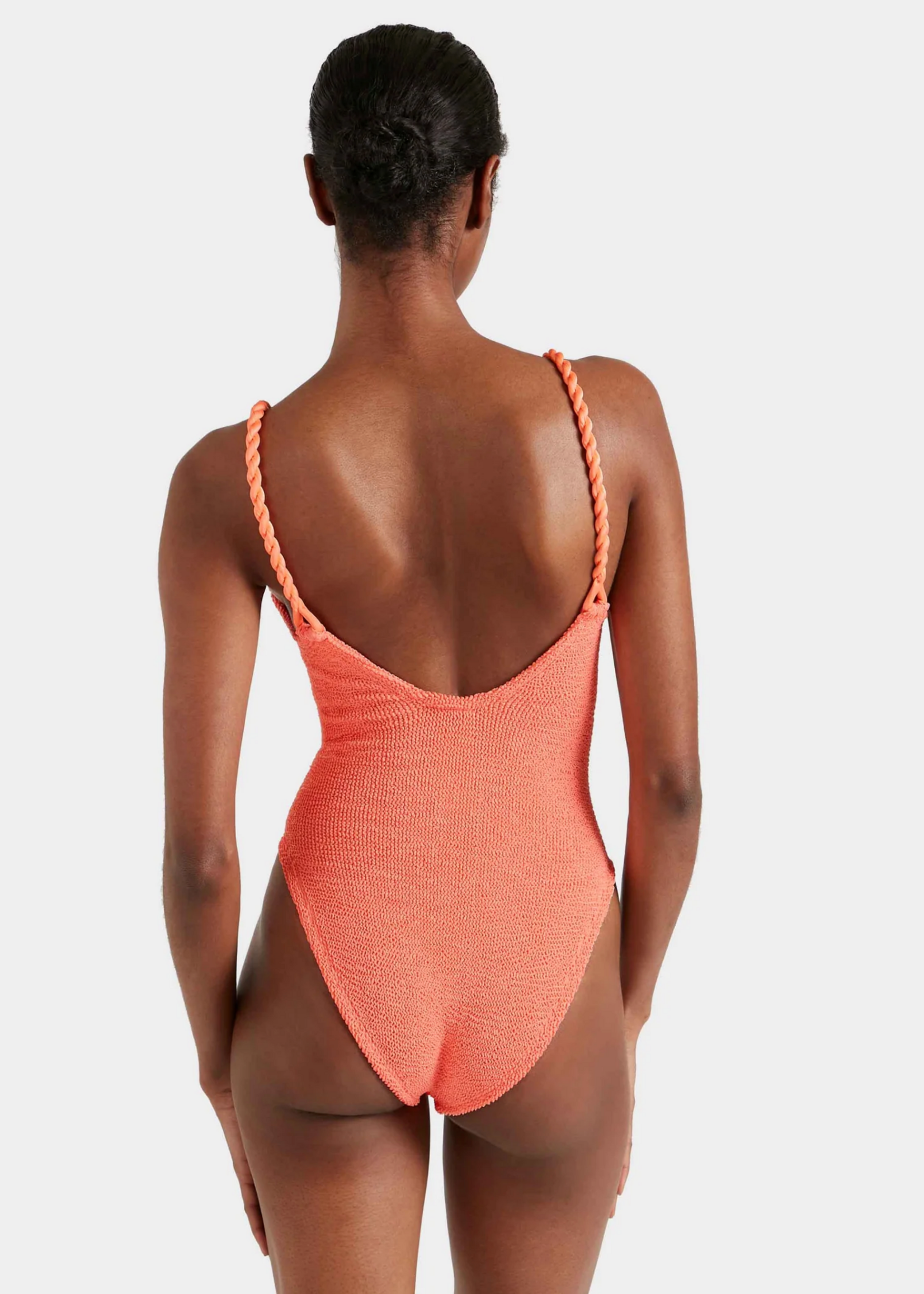 Hunza  G Hunza G Camille Swim One piece Metallic Coral O/S