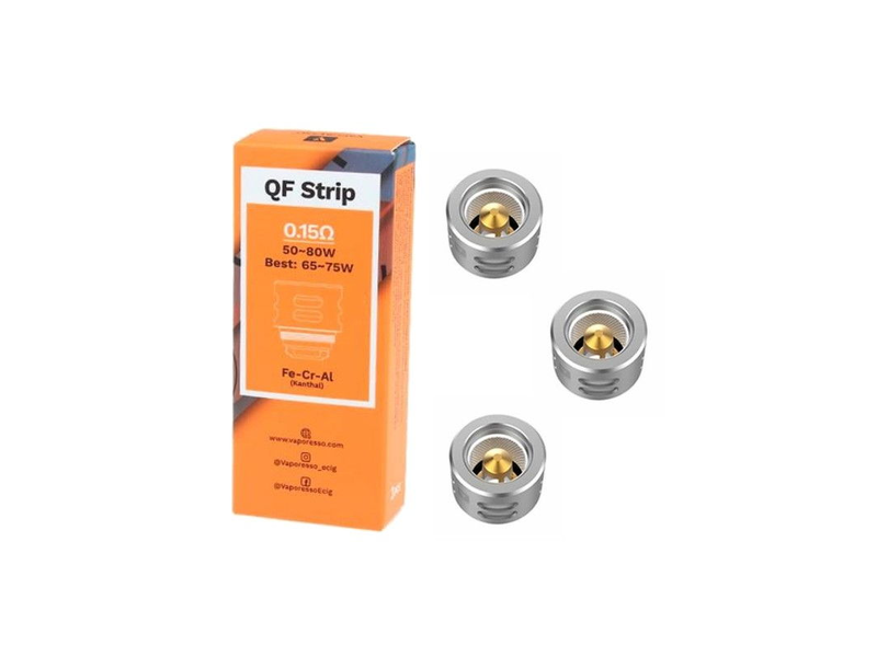 Vaporesso QF Strip 0.15 ohms Coils (Fits Skrr) Single Coil