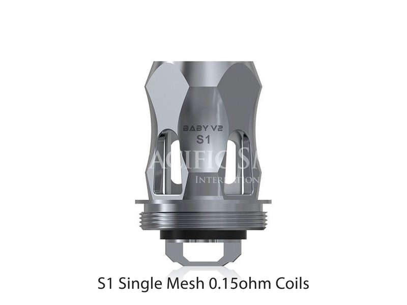 Smok SMOK V8 MINI (BABY) V2 S1 SINGLE MESH COILS 0.15