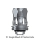 SMOK V8 MINI (BABY) V2 S1 SINGLE MESH COILS 0.15