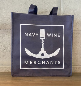 6 Bottle Bag - Navy Wine Merchants Tote