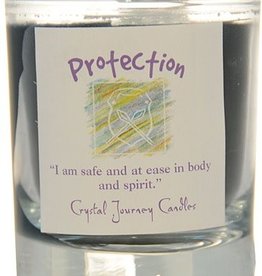 Herbal Magic Glass Votive- Protection