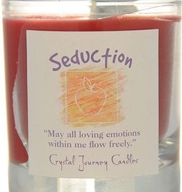 Herbal Magic Glass Votive- Seduction