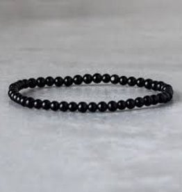 Bracelet - Black Tourmaline - 4mm