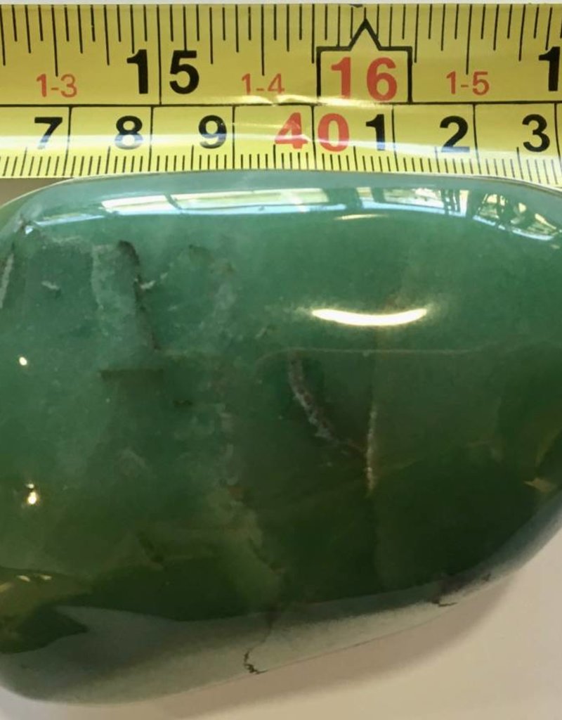 Green Aventurine Palm Stone - Jumbo