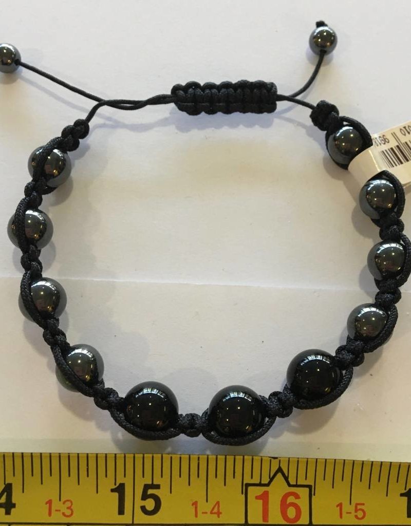 Bracelet - Magnetic Hematite and Black Onyx