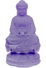 Statue - Frosted Meditating Buddha Feng Shui