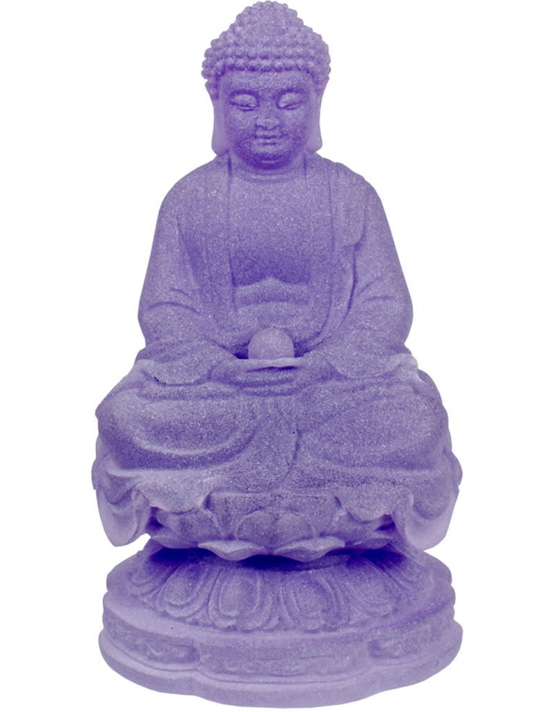 Statue - Frosted Meditating Buddha Feng Shui