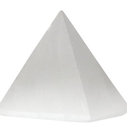 Selenite White Pyramid - 25-30mm