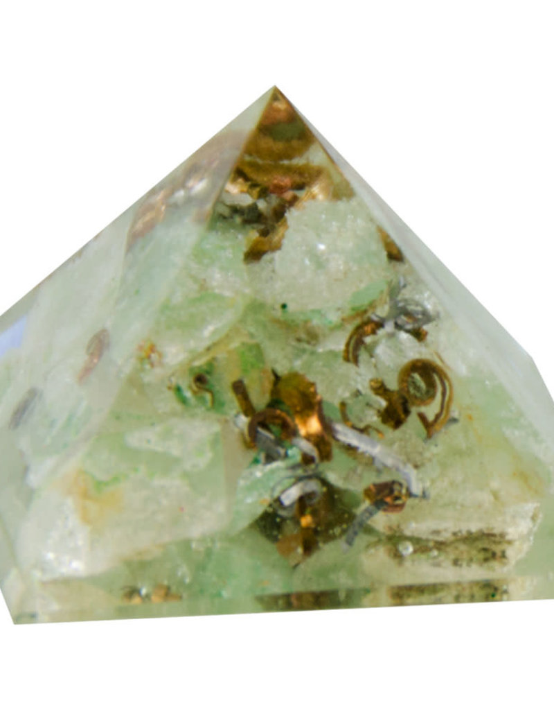 Orgone Pyramid - Green Aventurine for the Heart Chakra