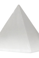Selenite White Pyramid - 30-40mm