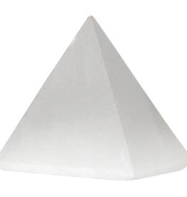 Selenite White Pyramid - 30-40mm