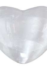 Selenite White Heart - 3 inches