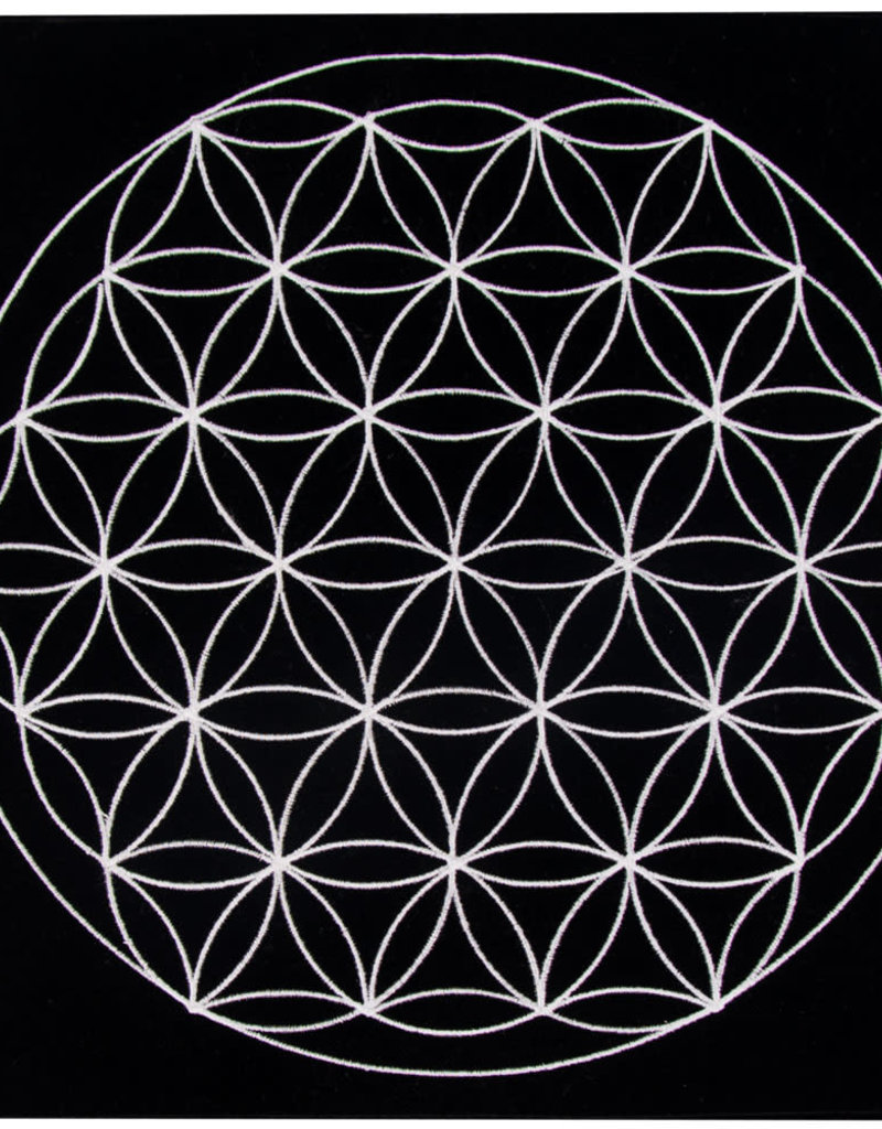Crystal Grid - Flower of Life Printed Cotton