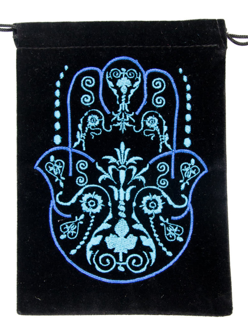 Pouch - Fatima Hand Embroidered Velvet
