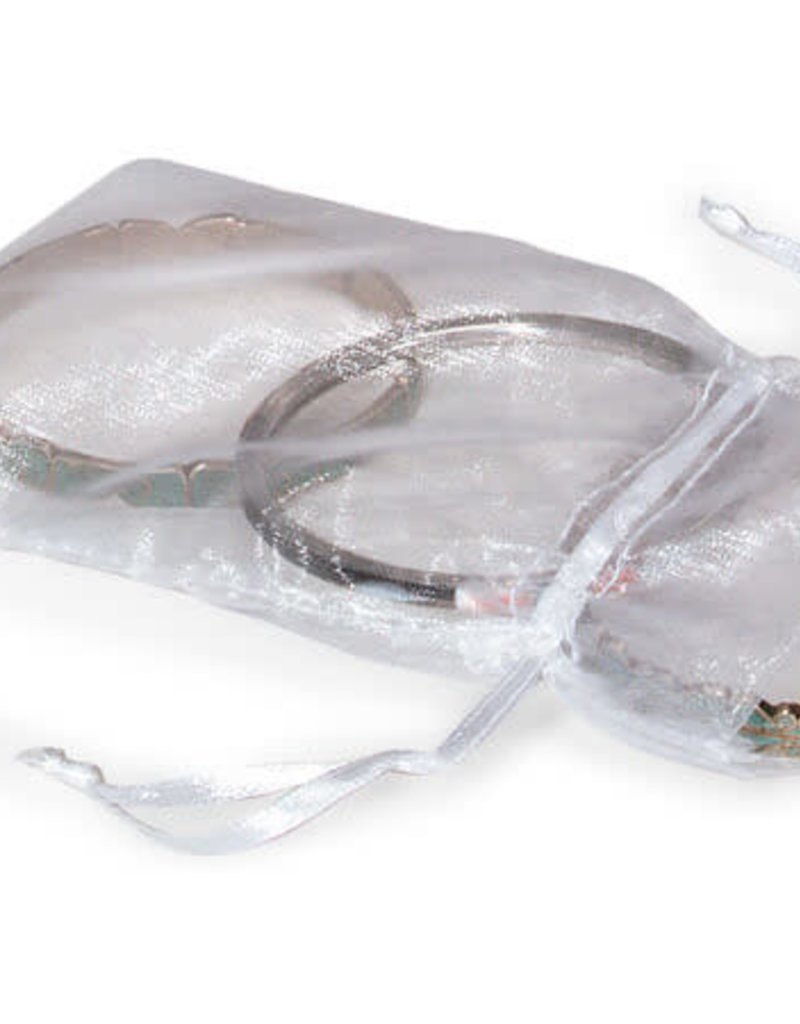 Pouch - White Sheer - M